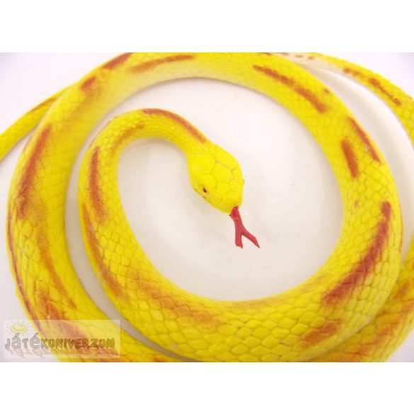 Játék kígyó figura