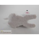 Fehér kiskutya figura 