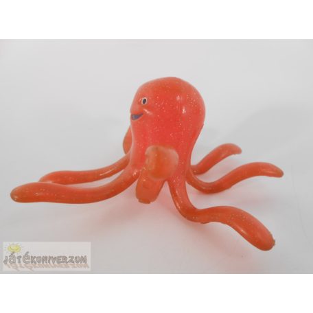 Narancssárga polip figura