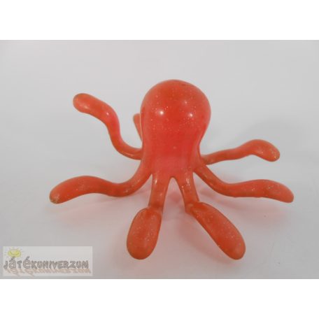 Narancssárga polip figura