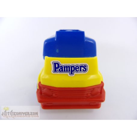 Pampers Gas tartájos játékautó