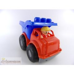 Dömper játékautó