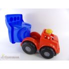 Dömper játékautó