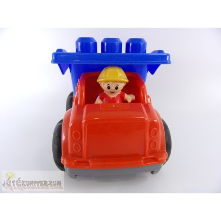 Dömper játékautó