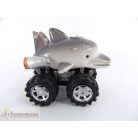 Wild Trekkers Friction Racer delfines játékautó