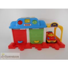 Win Fun GoGo Drivers Garázskészlet elemes járműszett