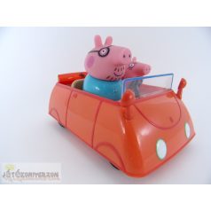 Peppa Pig malac elemes családi autó