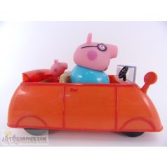 Peppa Pig malac elemes családi autó
