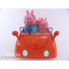 Peppa Pig malac elemes családi autó