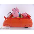 Peppa Pig malac elemes családi autó