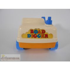 Matchbox vintage Road Digger markoló jármű játékautó
