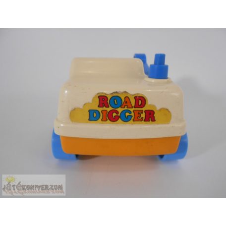 Matchbox vintage Road Digger markoló jármű játékautó