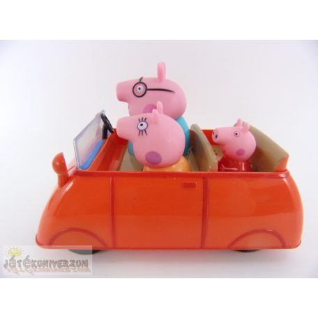 Peppa Pig malac családi autó