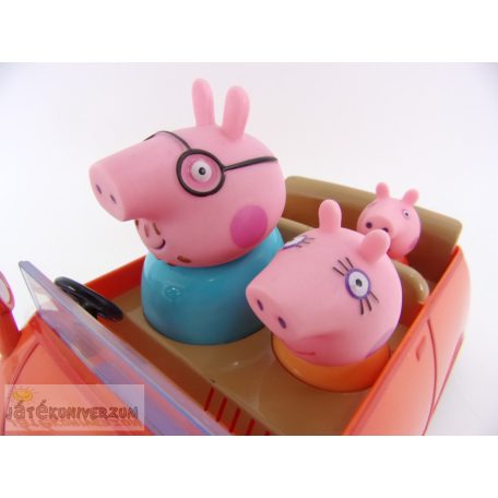 Peppa Pig malac családi autó