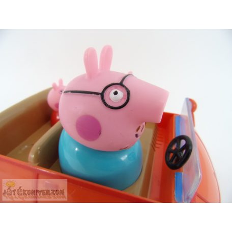 Peppa Pig malac családi autó