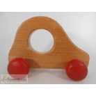 Fából készült játékautó