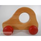 Fából készült játékautó