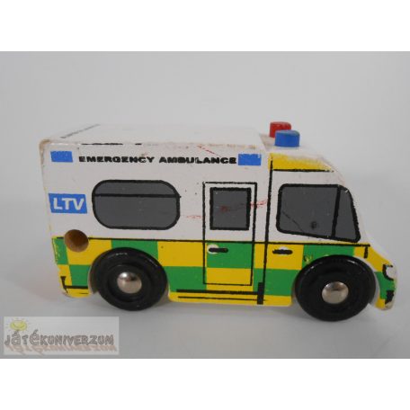 Fából készült játékautó csomag