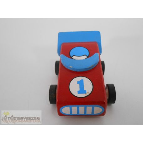 Fából készült játékautó csomag