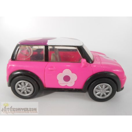 Fizzy Creation rózsaszín Mini Cooper játékautó
