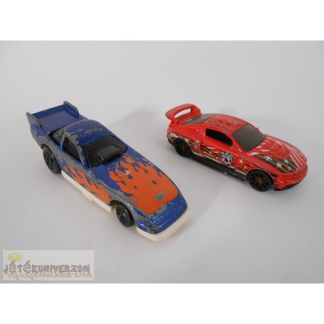 Hot Wheels erősen használt játékautó csomag