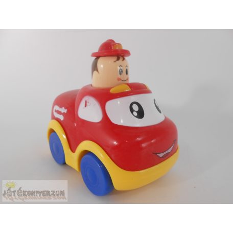 Bieco Push and Go tűzoltó játékautó