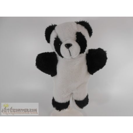 Panda maci kézbáb bábfigura
