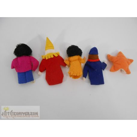 Ujjbáb vegyes figurás készletet