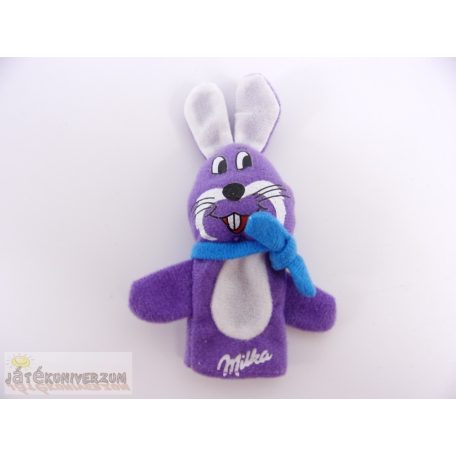 Milka nyuszi ujjbáb figura
