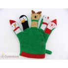 Ujjbábos kesztyű kézbáb