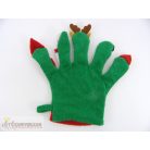 Ujjbábos kesztyű kézbáb