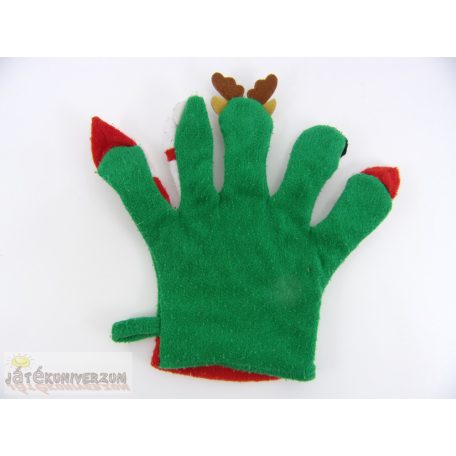 Ujjbábos kesztyű kézbáb