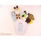 Primark vadállatos ujjbáb figurák fürdőkádba