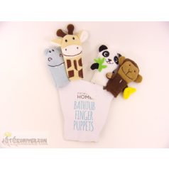 Primark vadállatos ujjbáb figurák fürdőkádba