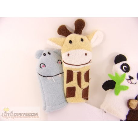 Primark vadállatos ujjbáb figurák fürdőkádba