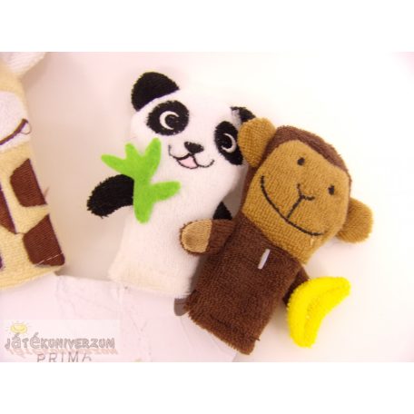 Primark vadállatos ujjbáb figurák fürdőkádba