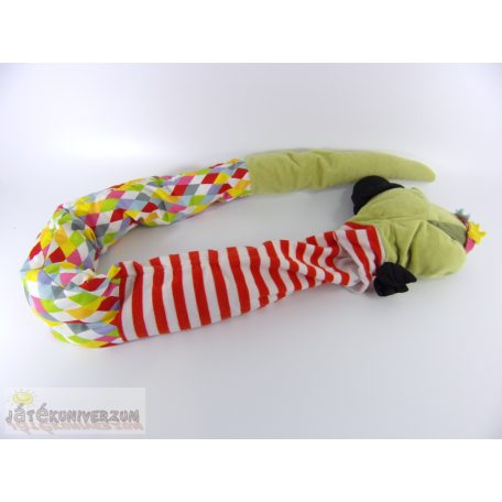 Ikea Klappar Cirkus kígyó kézbáb bábfigura