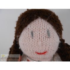 Kötött játékbaba