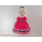Kötött baba figura
