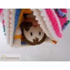 Kötött baba figura