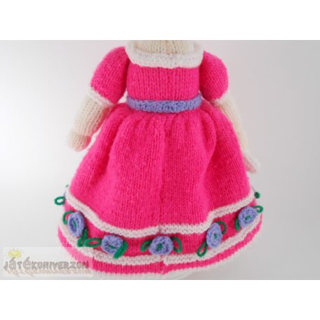 Kötött baba figura