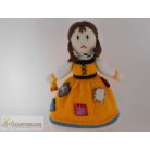 Kötött baba figura