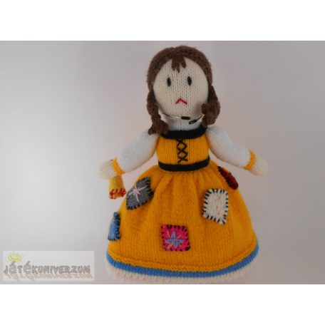 Kötött baba figura