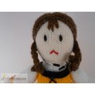 Kötött baba figura
