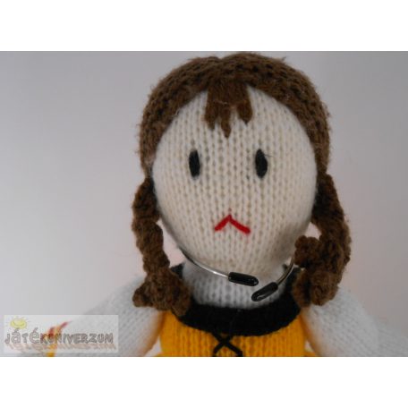 Kötött baba figura