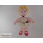 Kötött balerina baba