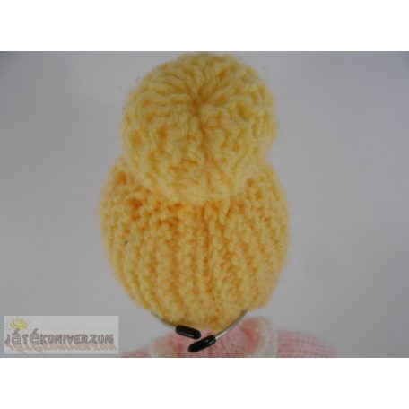 Kötött balerina baba