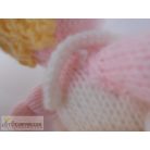 Kötött balerina baba