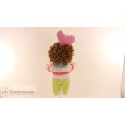 Fonal hajú játék baba