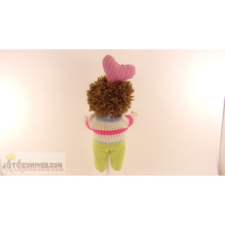 Fonal hajú játék baba